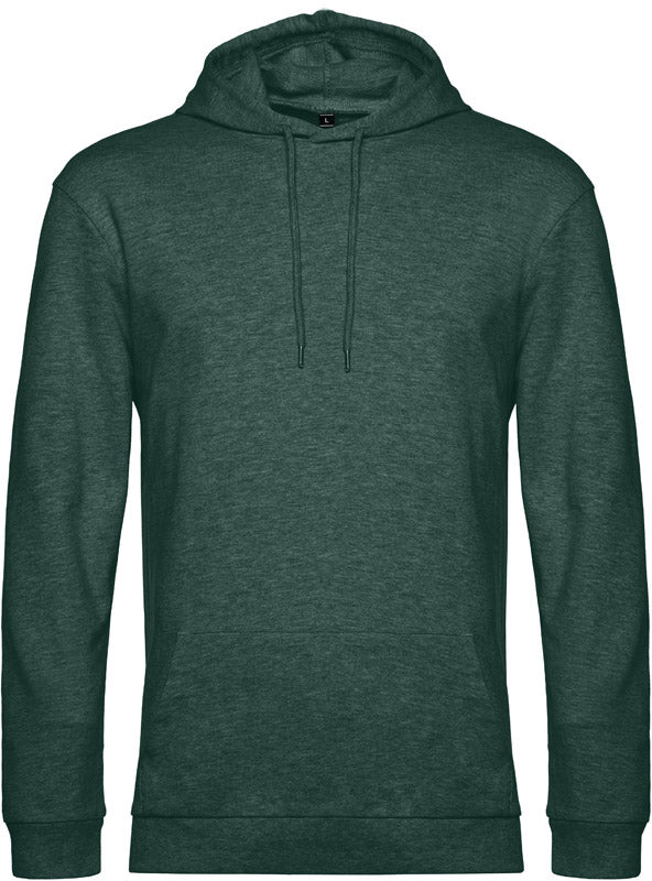 B&C | #Hoodie heather dark green