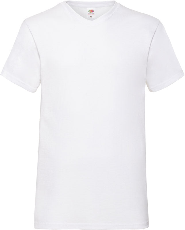 F.O.L. | Valueweight V-Neck T white