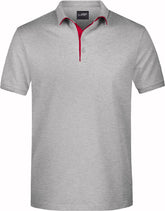 James & Nicholson | JN 726 grey heather/red