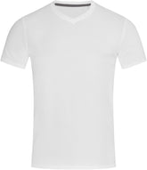 Stedman | V-Neck T "Clive" white - S