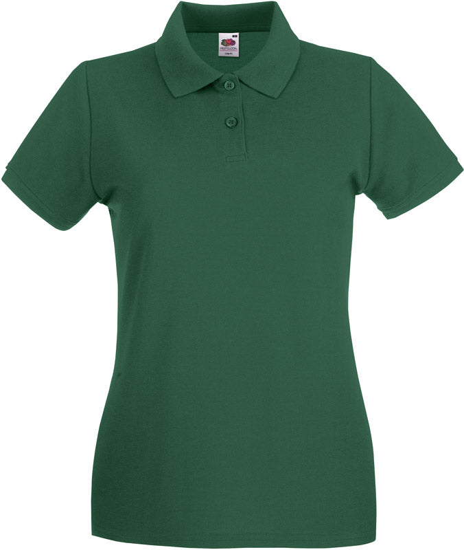 F.O.L. | Lady-Fit Premium Polo bottle green