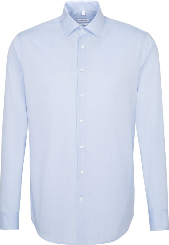 SST | Shirt Slim LSL light blue