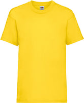 F.O.L. | Kids Valueweight T yellow