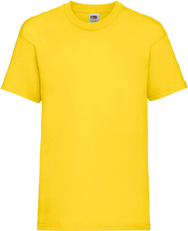 F.O.L. | Kids Valueweight T yellow