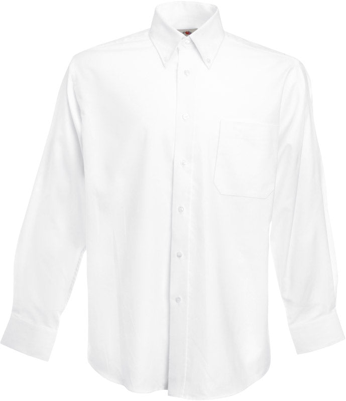 F.O.L. | Oxford Shirt LSL white