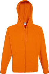 F.O.L. | Lightweight Hooded Sweat Jacket orange