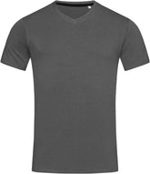 Stedman | V-Neck T "Clive" slate grey - S