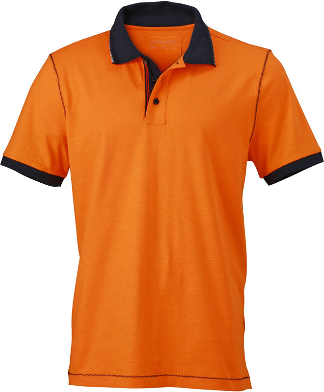 James & Nicholson | JN 980 orange/navy