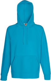 F.O.L. | Lightweight Hooded Sweat azure blue
