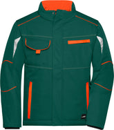 James & Nicholson | JN 853 dark green/orange