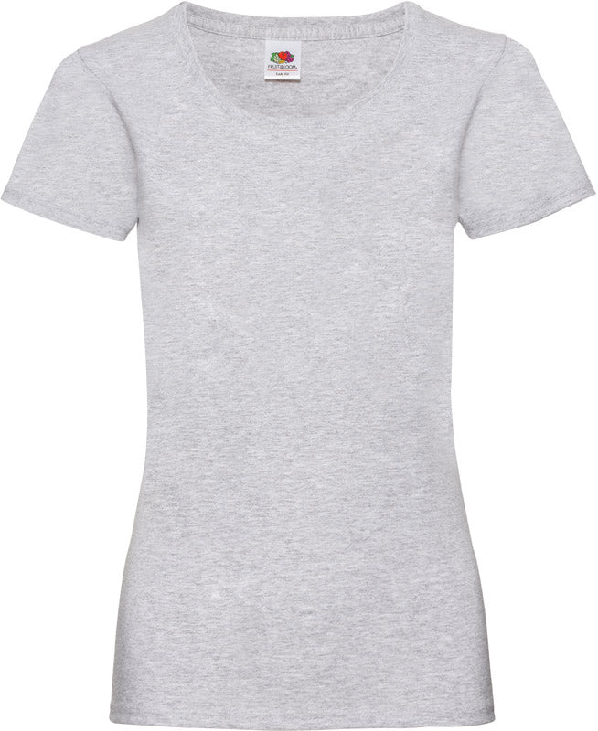 F.O.L. | Lady-Fit Valueweight T heather grey