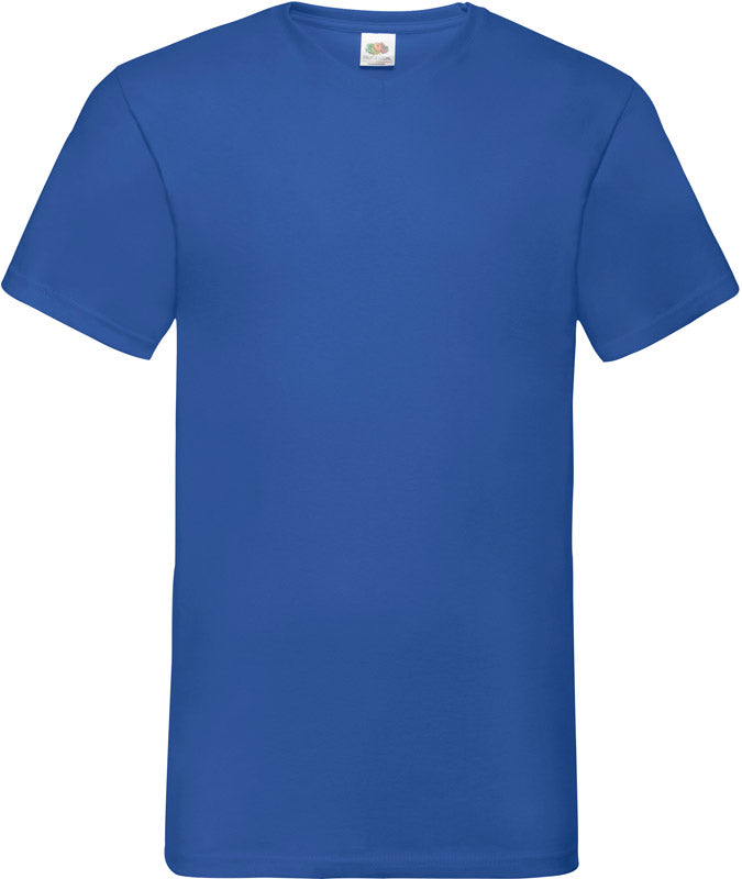 F.O.L. | Valueweight V-Neck T royal blue