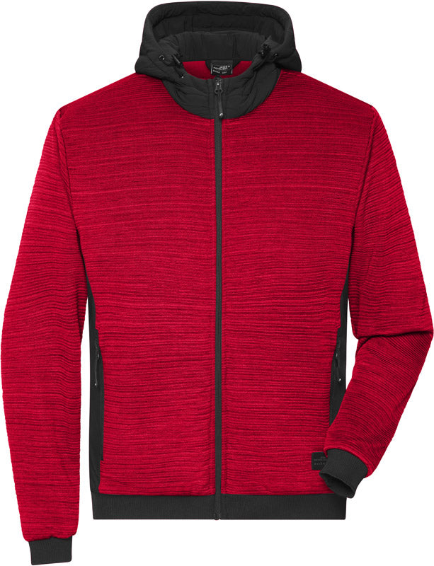 James & Nicholson | JN 1844 red melange/black