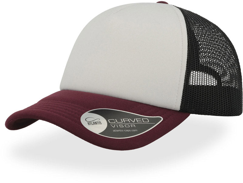 Atlantis | Rapper white/black/burgundy