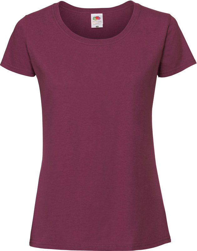 F.O.L. | Ladies' Ringspun Premium burgundy