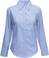 F.O.L. | Lady-Fit Oxford Shirt LSL oxford blue