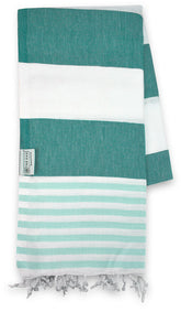The One | Hamam Marine petrol/mint