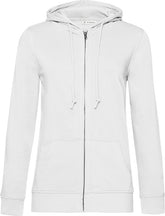 B&C | Inspire Zipped Hood /women_° white