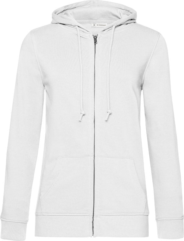 B&C | Inspire Zipped Hood /women_° white
