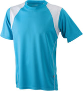 James & Nicholson | JN 397 turquoise/white