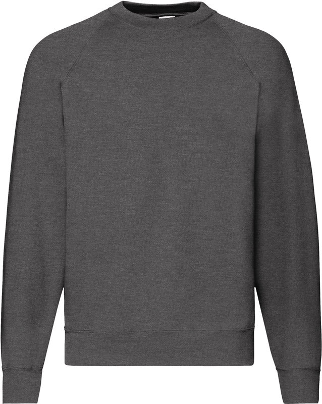 F.O.L. | Classic Raglan Sweat dark heather grey