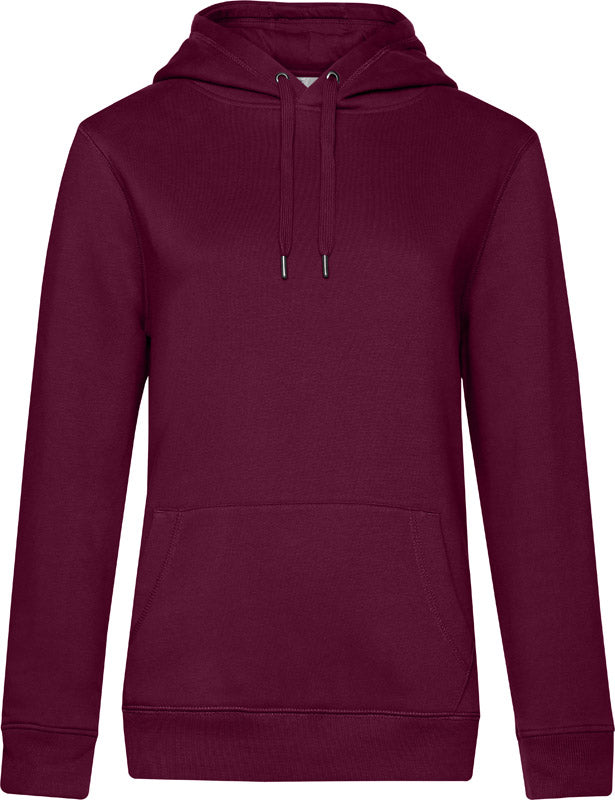 B&C | QUEEN Hooded_° dark cherry