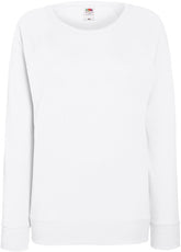 F.O.L. | Lady-Fit LW Raglan Sweat white