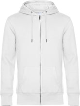 B&C | KING Zipped Hood_° white