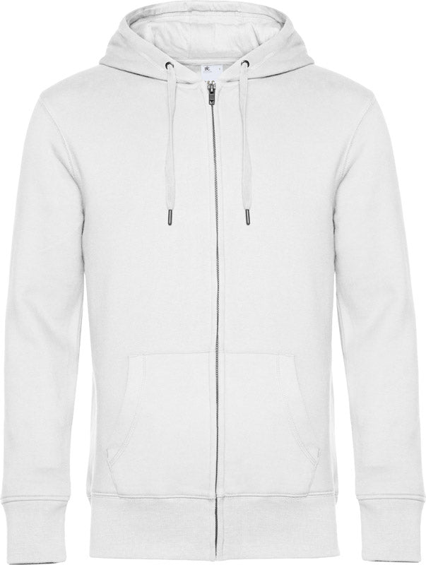 B&C | KING Zipped Hood_° white