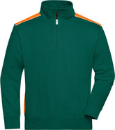 James & Nicholson | JN 868 dark green/orange