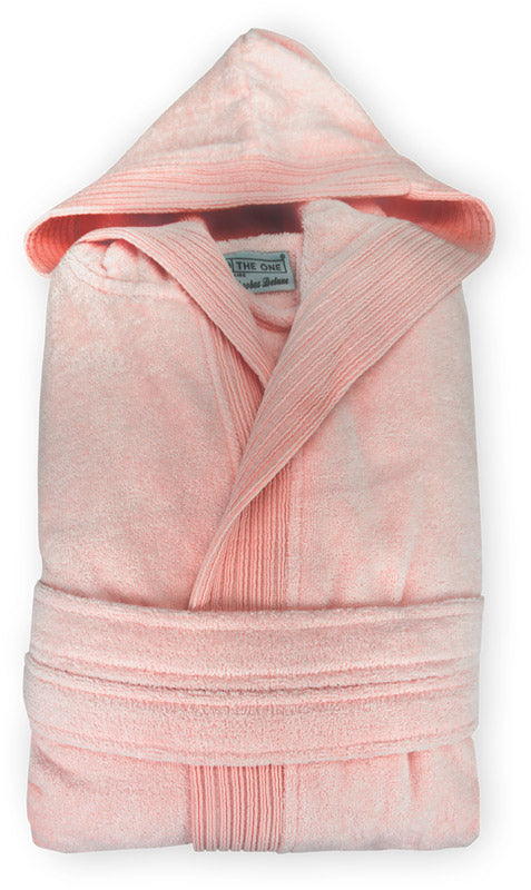 The One | Velour Bathrobe salmon