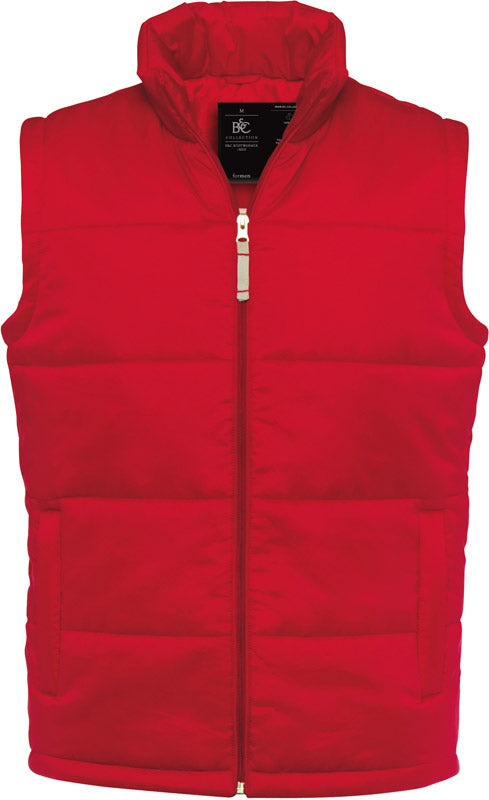 B&C | Bodywarmer /men red