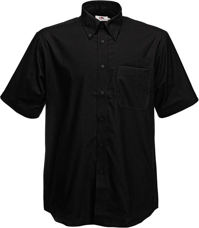 F.O.L. | Oxford Shirt SSL black