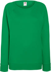 F.O.L. | Lady-Fit LW Raglan Sweat kelly green