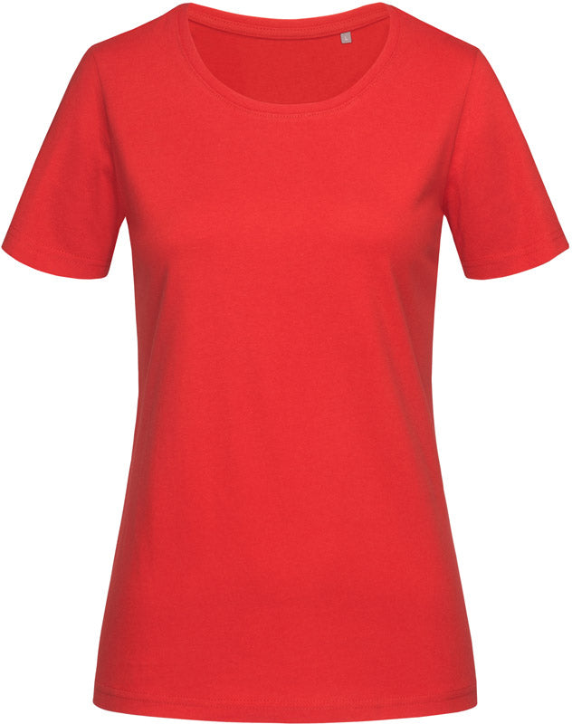 Stedman | Crew Neck T "Lux" Women scarlet red - XS