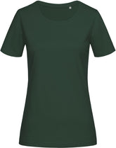 Stedman | Crew Neck T "Lux" Women bottle green - XS