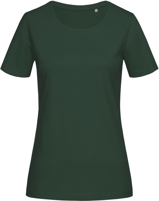 Stedman | Crew Neck T "Lux" Women bottle green - XS