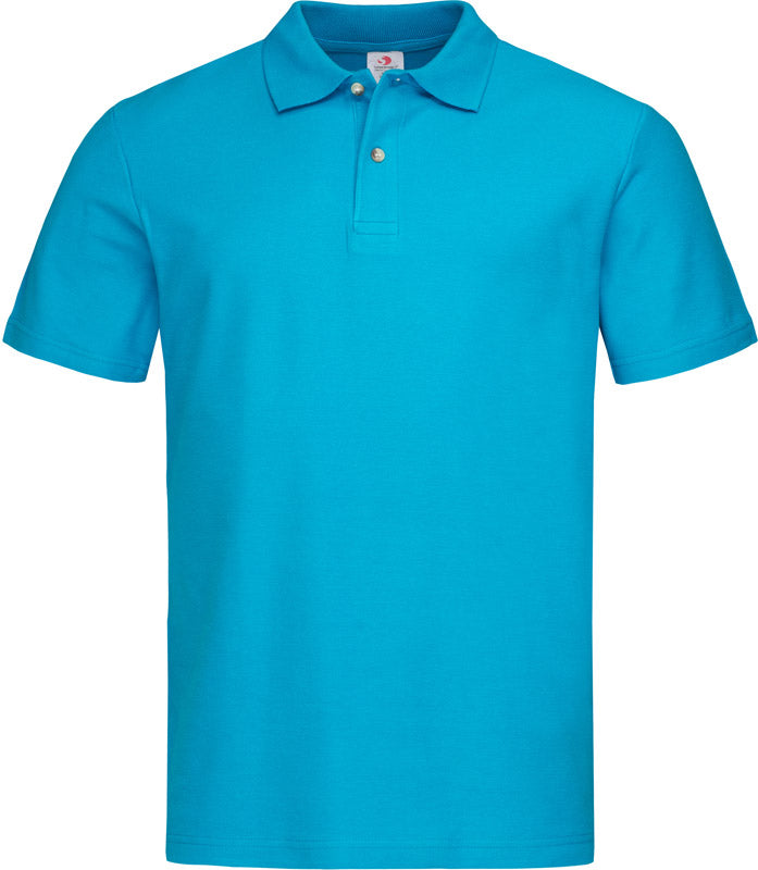 Stedman | Polo Men ocean blue