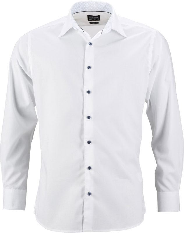 James & Nicholson | JN 648 white/white light blue