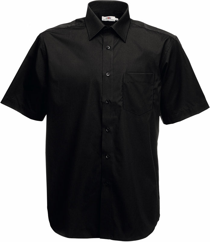 F.O.L. | Poplin Shirt SSL black