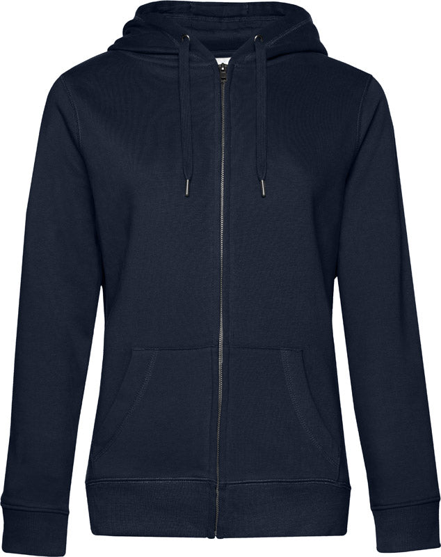 B&C | QUEEN Zipped Hood_° navy blue