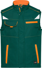 James & Nicholson | JN 852 dark green/orange