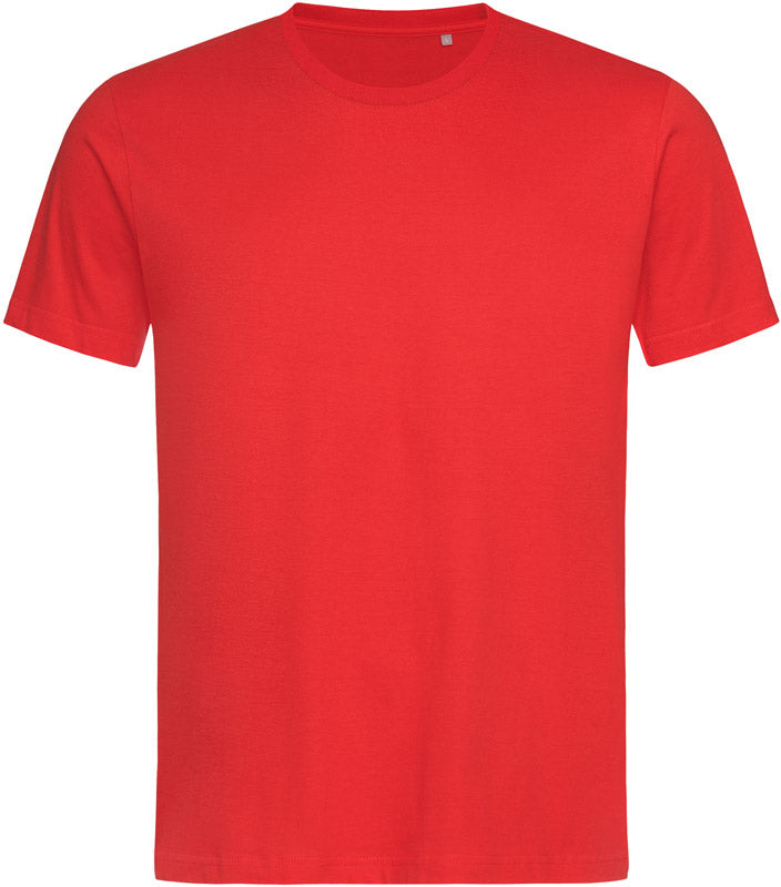 Stedman | Crew Neck T "Lux"  scarlet red - XS