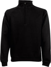 F.O.L. | Classic Zip-Neck Sweat black