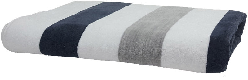 The One | Towel Stripe anthracite/light grey - onesize