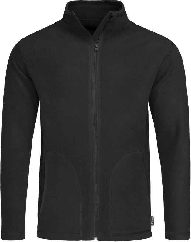 Stedman | Fleece Jacket Men black opal