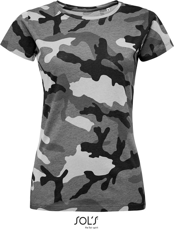 SOL'S | Camo Women grey camo