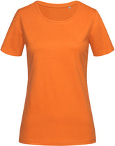 Stedman | Crew Neck T "Lux" Women orange - XS