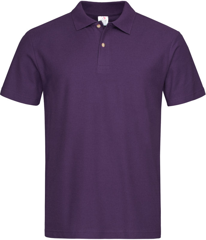 Stedman | Polo Men deep berry