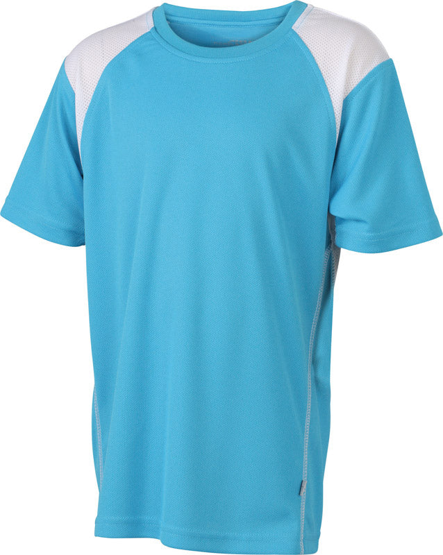 James & Nicholson | JN 397K turquoise/white